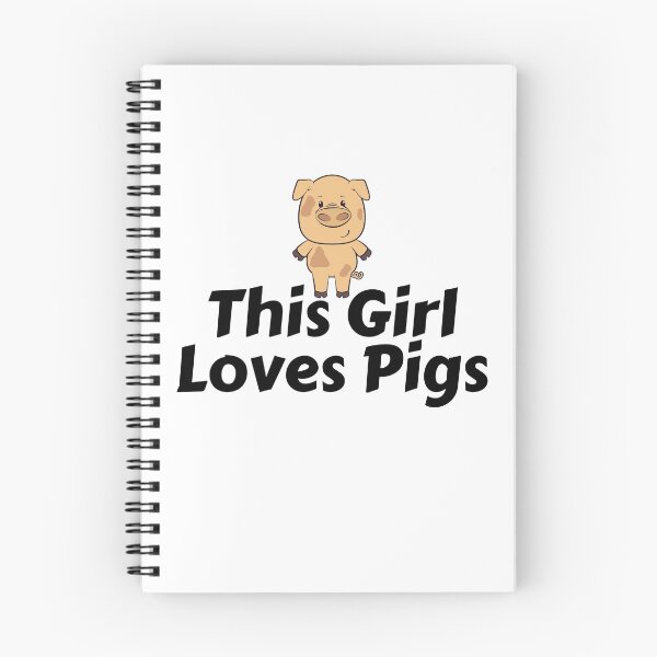 Item preview, This Girl Loves Pigs designed and sold by MoMasry.