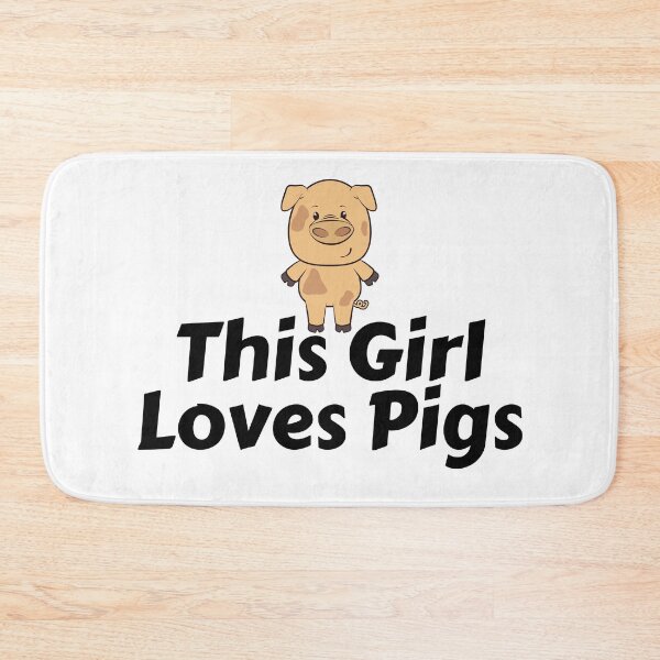 Item preview, This Girl Loves Pigs designed and sold by MoMasry.