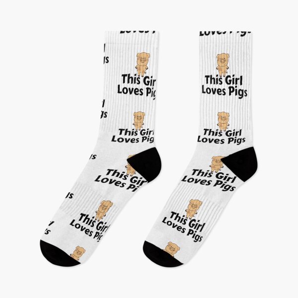 Item preview, This Girl Loves Pigs designed and sold by MoMasry.