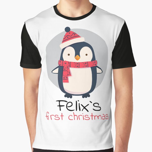 Aperçu de l'œuvre Felix premier cadeau de Noël pour nouveau-né créée et vendue par Urosek.