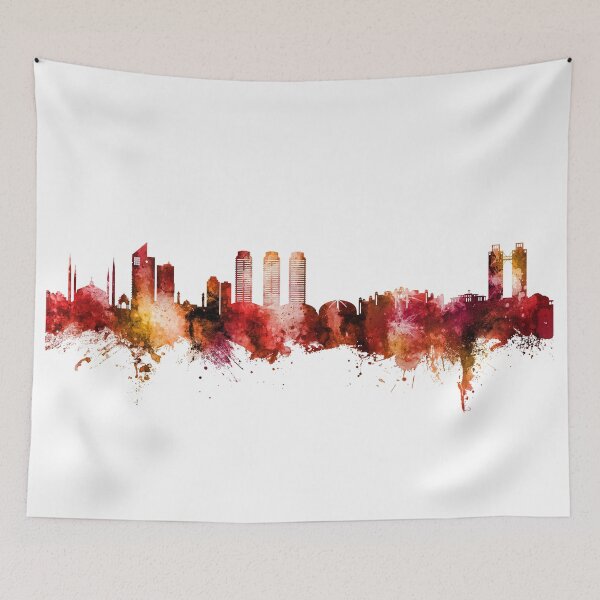 Item preview, Islamabad Pakistan Skyline designed and sold by ArtPrints.