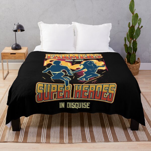 Item preview, Farmers Are Just Superheroes - Farming Gift designed and sold by biNutz.