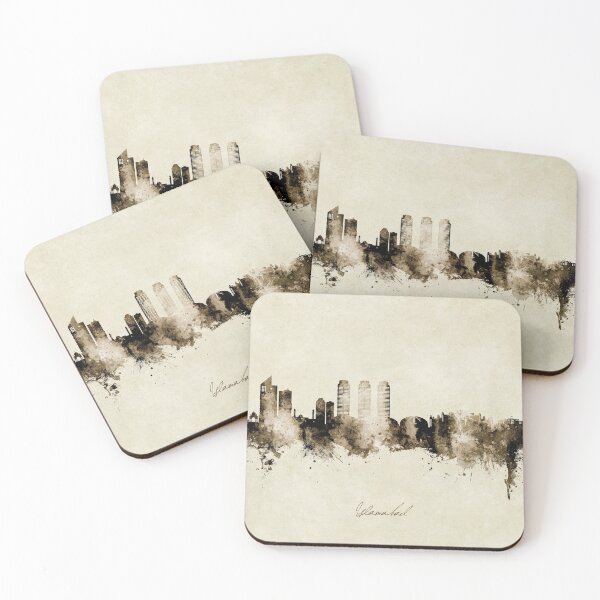 Item preview, Islamabad Pakistan Skyline designed and sold by ArtPrints.