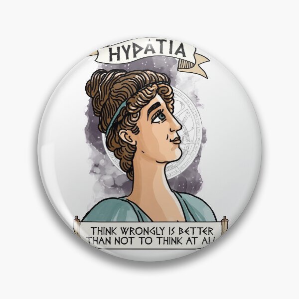Item preview, Hypatia of Alexandria designed and sold by Shecience.