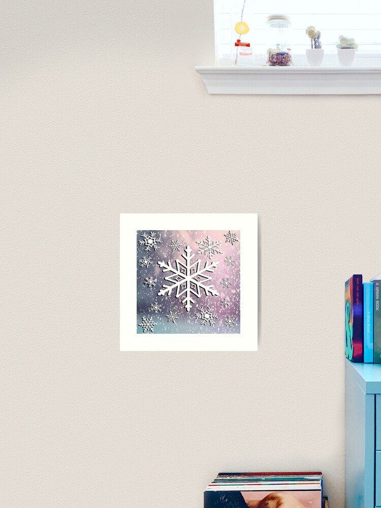 Snowflake Beautiful Graphic Art Design: Winter, Christmas Home Decor &  Gifts Art Print for Sale by tamdevo1