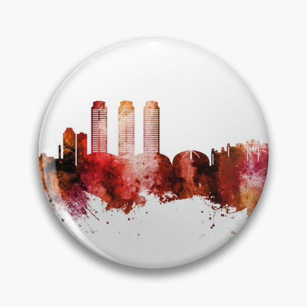 Item preview, Islamabad Pakistan Skyline designed and sold by ArtPrints.
