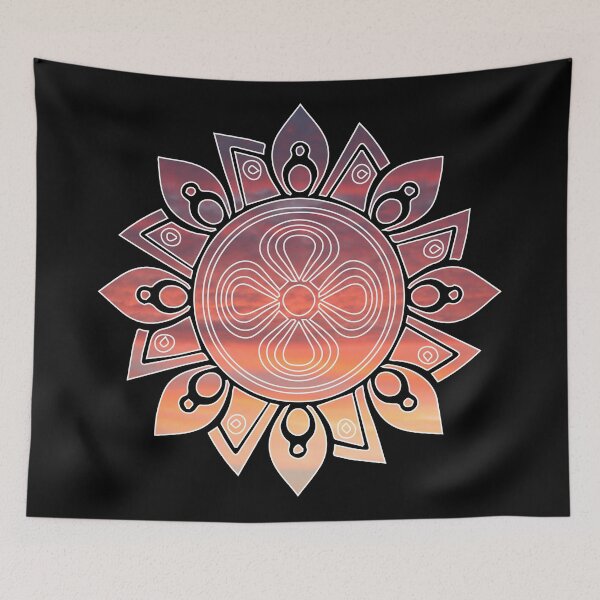 Item preview, Mandala sunset sky vibe designed and sold by djal-lk.