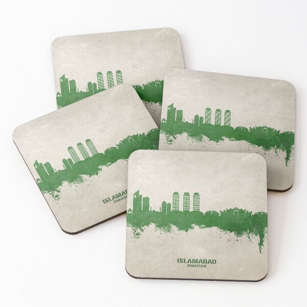 Item preview, Islamabad Pakistan Skyline designed and sold by ArtPrints.