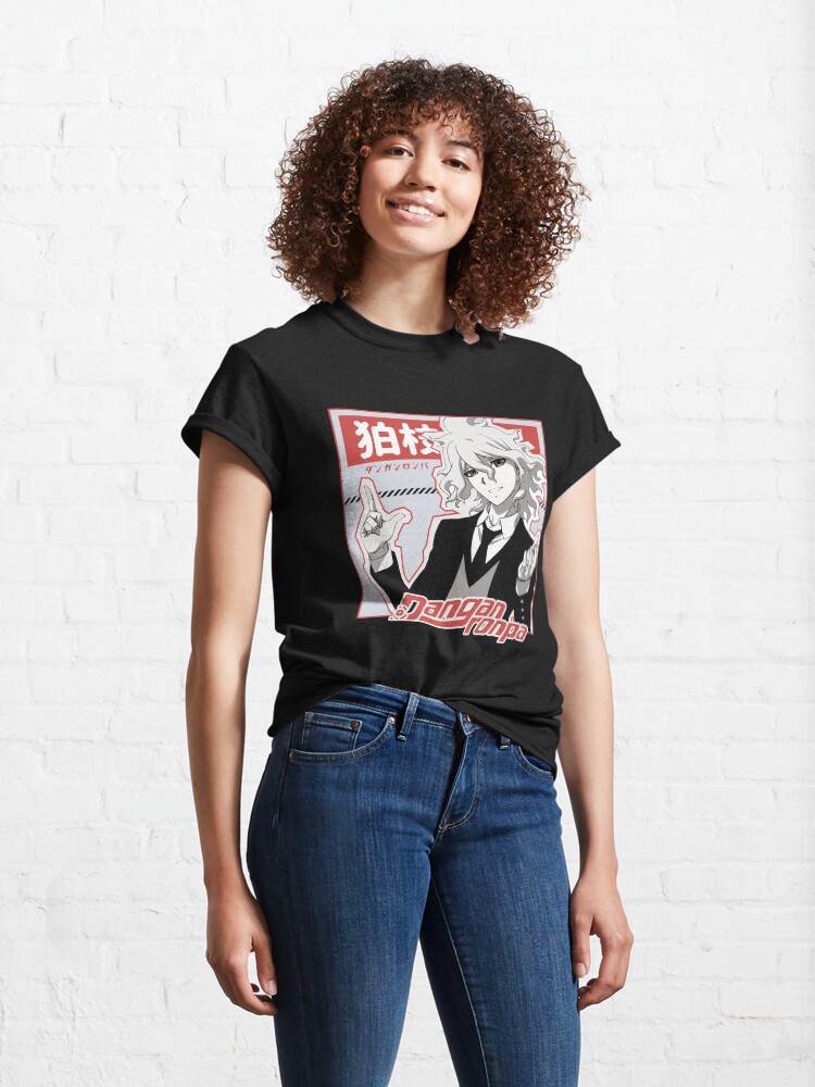 Alternate view of Nagito Komaeda Danganronpa Anime Classic T-Shirt