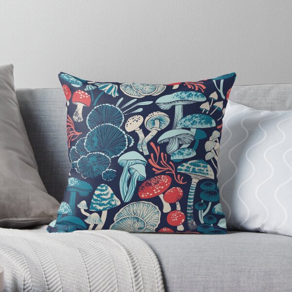 Aqua and orange throw hot sale pillows