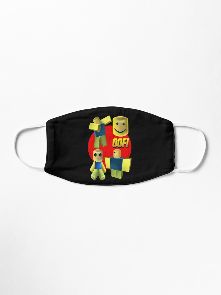 Oof Roblox Oof Noob Head Noob Mask By Zest Art Redbubble - roblox monkey head