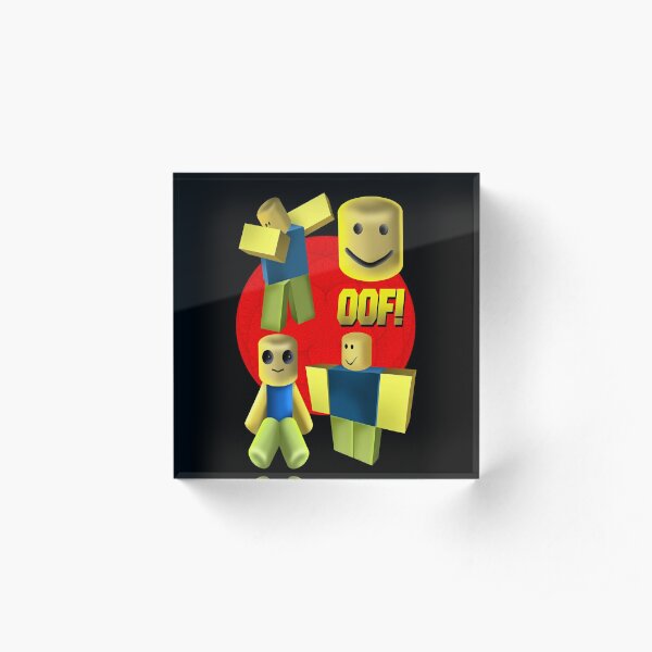 Noob Noob Gifts Merchandise Redbubble - walking noob roblox by memestickersco redbubble