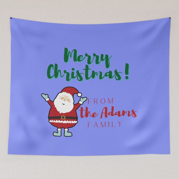 Item preview, Merry Christmas From The Adams Family designed and sold by blacklittlemoon.