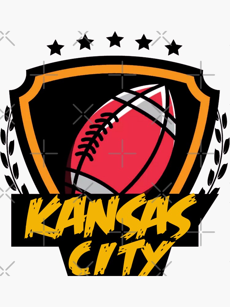 "KANSAS CITY FOOTBALL " Sticker for Sale by Tej0711 Redbubble