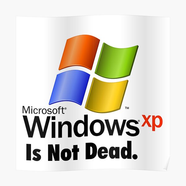 Windows Xp Posters Redbubble - windows xp startup with roblox death sound