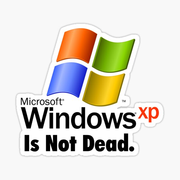 Windows Xp Stickers Redbubble - roblox windows xp decal