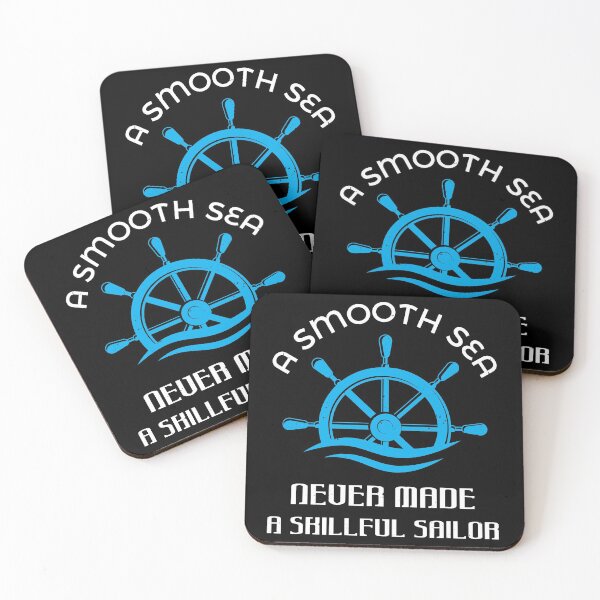 Item preview, A Smooth Sea Never Made a Skillful Sailor designed and sold by cotros.