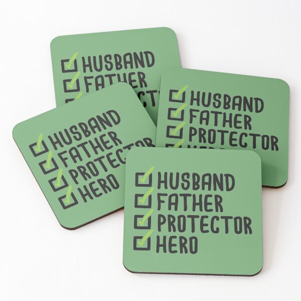 Item preview, Husband Father protector Hero designed and sold by Inspireaglow.