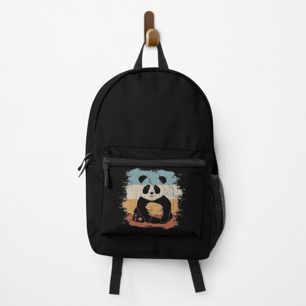 Item preview, Funky Cute 80s Retro Panda Bear Silhouette designed and sold by Skizzenmonster.