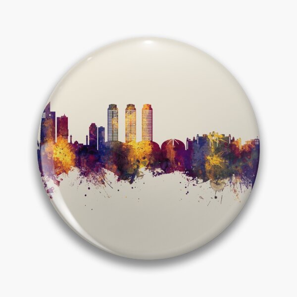 Item preview, Islamabad Pakistan Skyline designed and sold by ArtPrints.