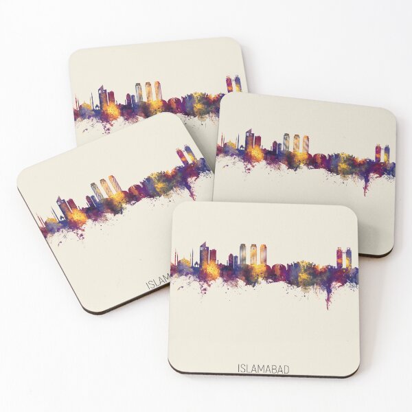 Item preview, Islamabad Pakistan Skyline designed and sold by ArtPrints.