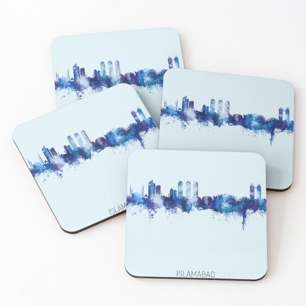 Item preview, Islamabad Pakistan Skyline designed and sold by ArtPrints.