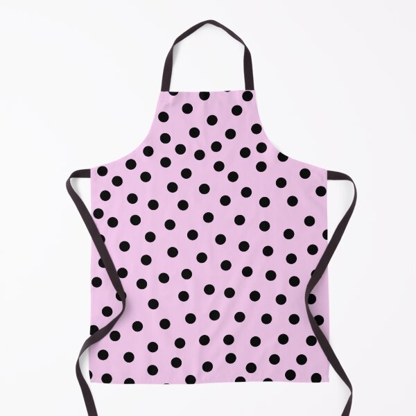 Item preview, Black Polka Dots on Pink Background - Classic Print for a Reason. designed and sold by cgroenewald.