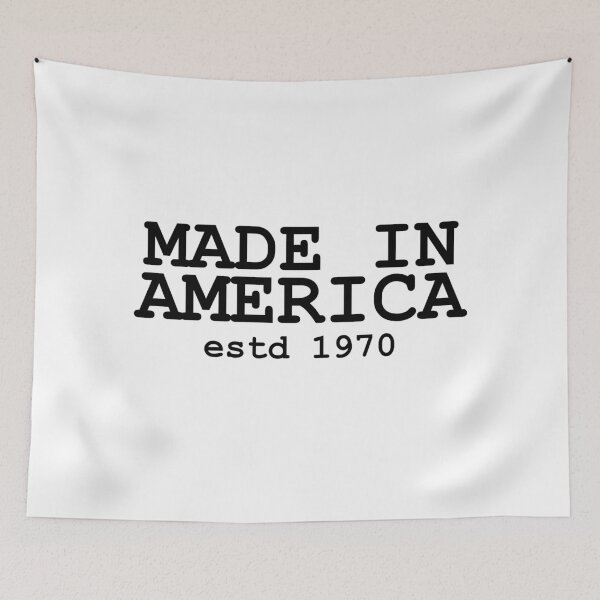 Item preview, Made in America 1970 designed and sold by CrownsStore.