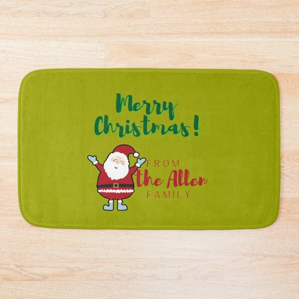 Item preview, Merry Christmas From The Allen Family designed and sold by blacklittlemoon.