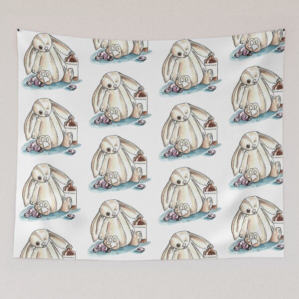 Item preview, Rabbit & Rhodonite designed and sold by rachelclaireart.