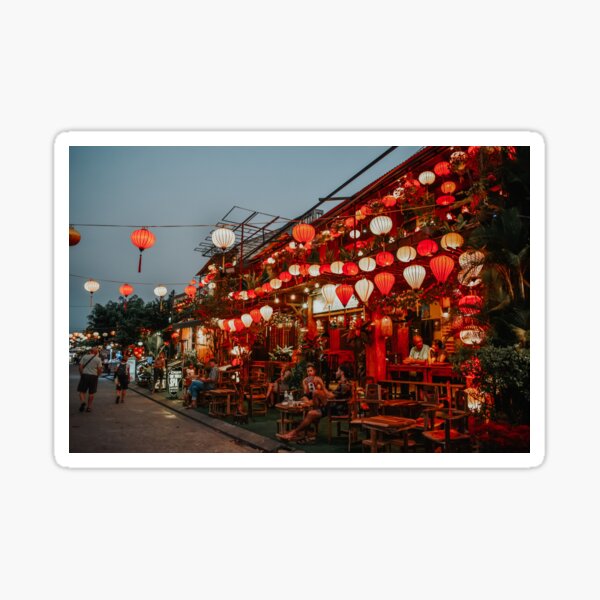 Hoi An Lanterns, Vietnam Sticker