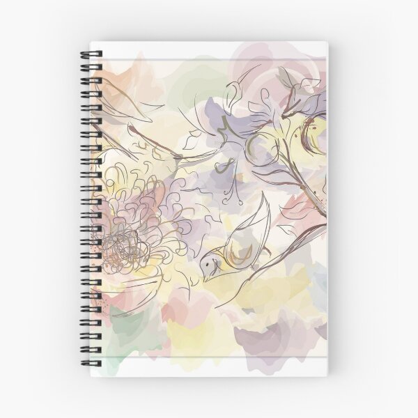 Item preview, Birds and flowers designed and sold by ACastello.