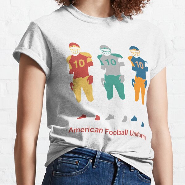 AMERICAN FOOTBALL uniform super cup . rugby ball. football derby. football . 24 Classic T-Shirt