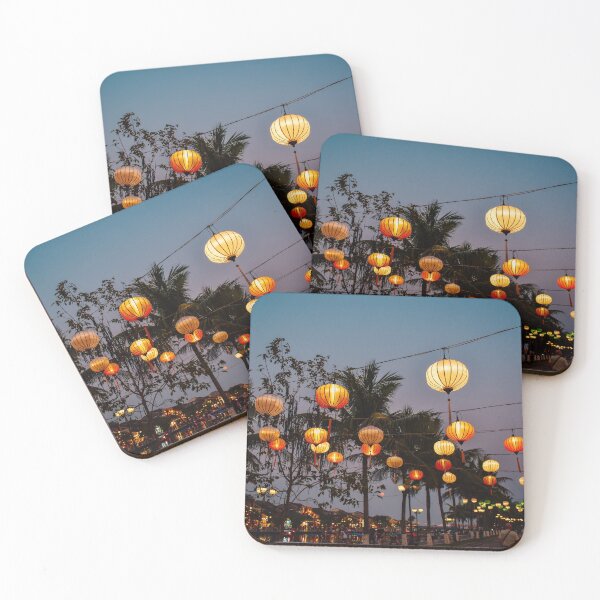 Item preview, Hoi An Lanterns at night designed and sold by ChloeDickenson.