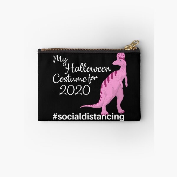 Item preview, Funny Halloween pink Dinosaur costume design for 2020 self isolation quarantine to maintain social distance designed and sold by anins-azuree.