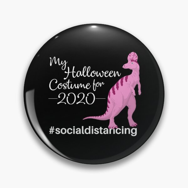 Item preview, Funny Halloween pink Dinosaur costume design for 2020 self isolation quarantine to maintain social distance designed and sold by anins-azuree.