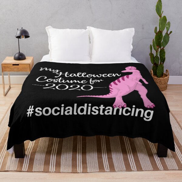 Item preview, Funny Halloween pink Dinosaur costume design for 2020 self isolation quarantine to maintain social distance designed and sold by anins-azuree.