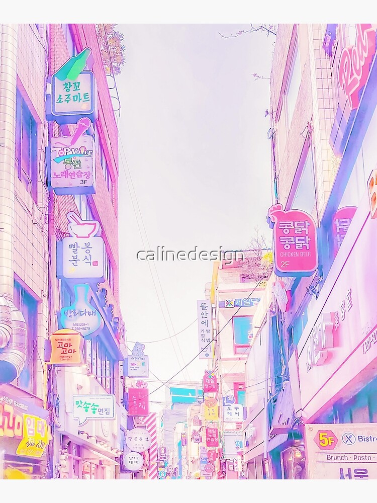 Anime Seoul (Vaporwave Edition) by calinedesign