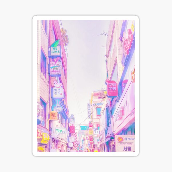 Item preview, Anime Seoul (Vaporwave Edition) designed and sold by calinedesign.