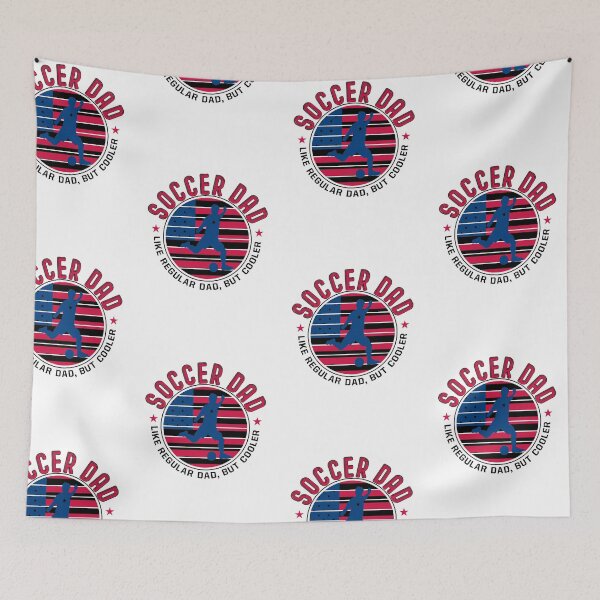 Item preview, soccer dad - usa flag logo design  designed and sold by pirminio.