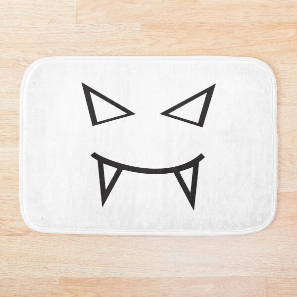 Item preview, Sonrisa de dientes afilados de vampiro - fondo blanco designed and sold by LeenDesign.