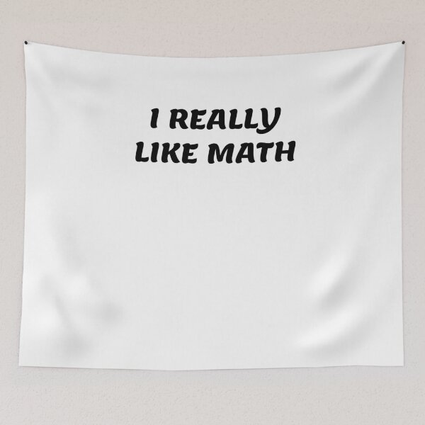 Item preview, White lie party - I really like Math designed and sold by amrmab.