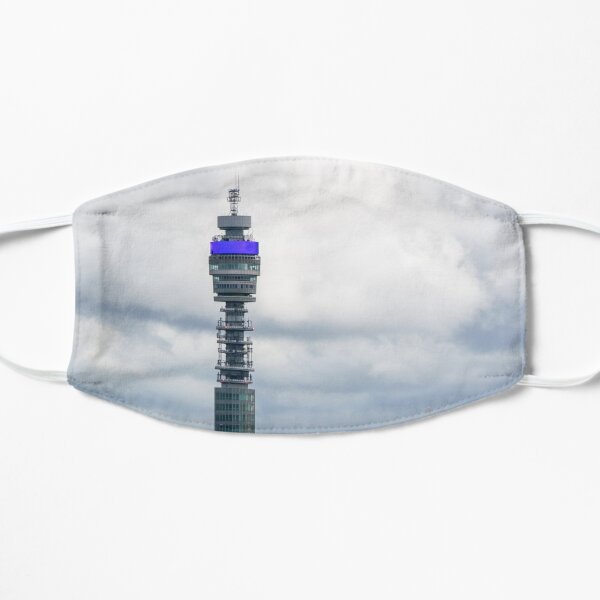 A view towards both the London Eye and BT Tower Flat Mask