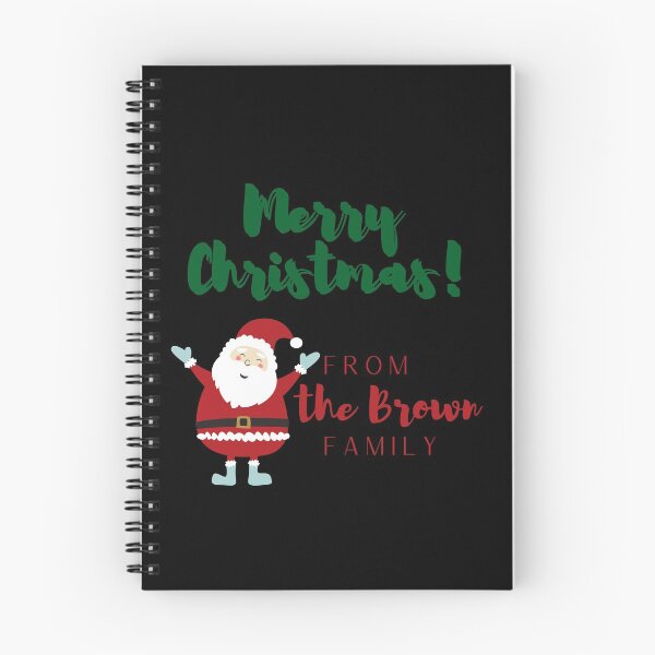 Item preview, Merry Christmas From The Brown Family designed and sold by blacklittlemoon.