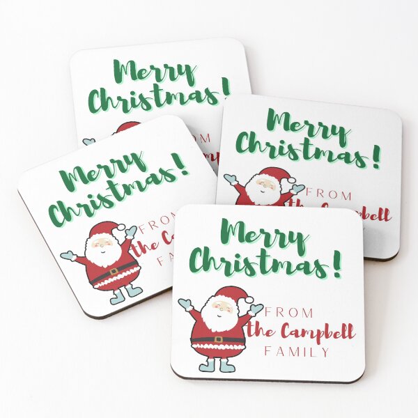 Item preview, Merry Christmas From The Campbell Family designed and sold by blacklittlemoon.