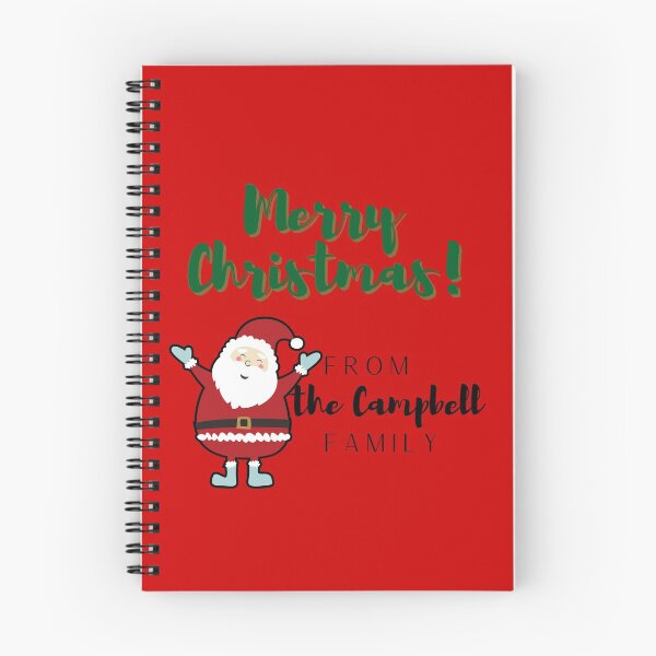 Item preview, Merry Christmas From The Campbell Family designed and sold by blacklittlemoon.