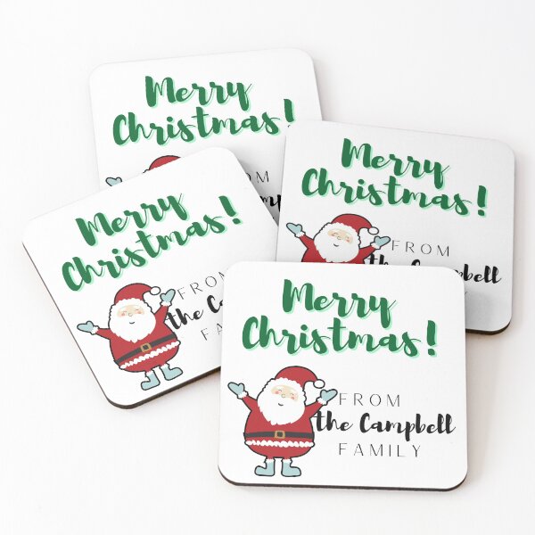 Item preview, Merry Christmas From The Campbell Family designed and sold by blacklittlemoon.