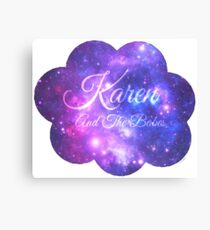 Karen and The Babes (Starry Font) Canvas Print