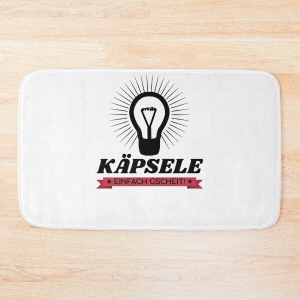 Item preview, badisch käpsele quote logo designed and sold by pirminio.