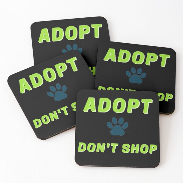 Item preview, adopt don't shop designed and sold by Diamaber.